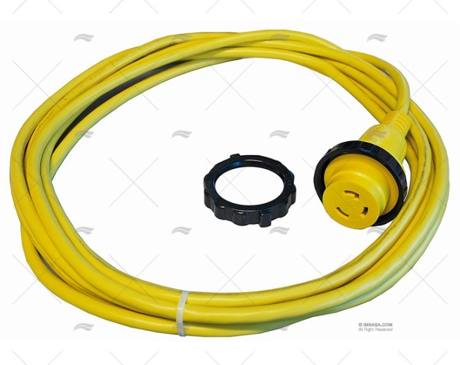 FICHE MARINCO 16A A/CABLE 15m