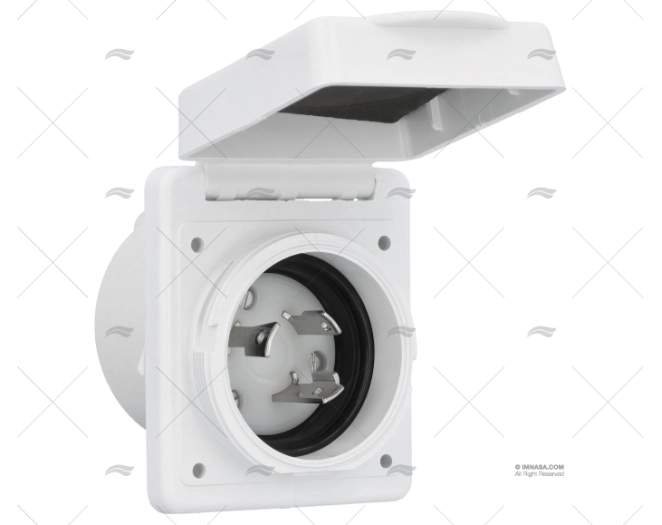 BASE ELETTRICA POPPA MARINCO 16A PVC  2P INT S