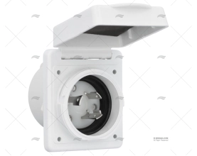 BASE ELETTRICA POPPA MARINCO 16A PVC  2P INT S
