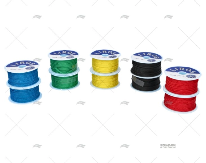 SCATOLA BOBINE POLIESTERE 10x30m 2mm COL. LIROS