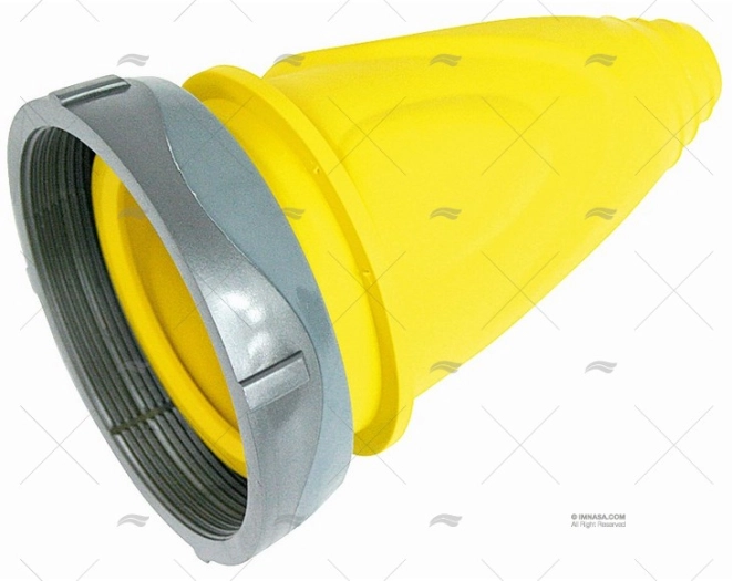 TAMPA CONECTOR AMARELO 30A ESTANQUE