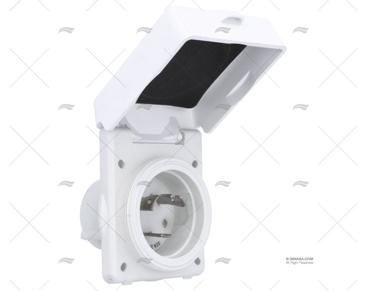 BASE ELÉTRICA POPA  32A 2P+T HUBBELL PVC  230