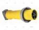 FEMALE CONNECTOR HUBBELL 100A 4P 5H 12