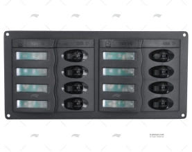 SWITCH PANEL W/C.B. ON/OFF 12V BEP
