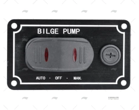 PAINEL ELÉCTRICO 1 BOTÕES 3-1/2" PRETO