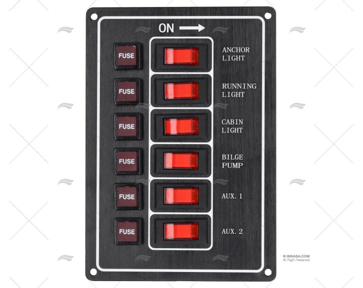 PAINEL CONTROLO VERTICAL INTER.ILUMINADO