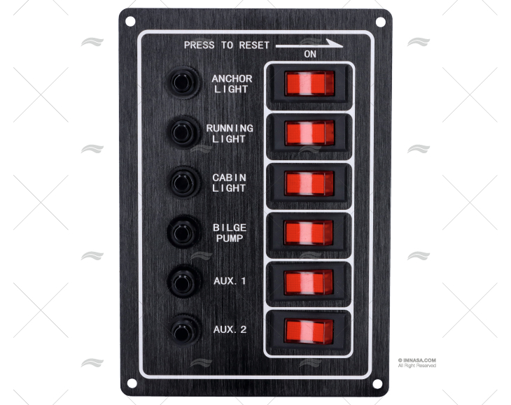 PANEL CONTROL INT.ILUMIN. Y DESCONECTADO