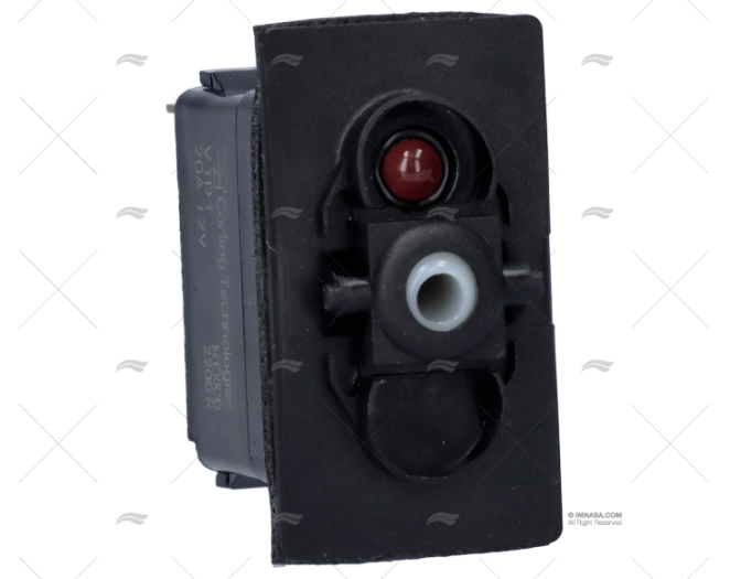 INTERRUTTORE ON/OFF 12V ROSSO UNIPOLARE CC CARLINGSWITCH