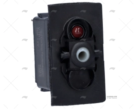 INTERRUPTOR LIGA/DESLIGA 12V VERMELHO UNIPOLAR CC CARLINGSWITCH