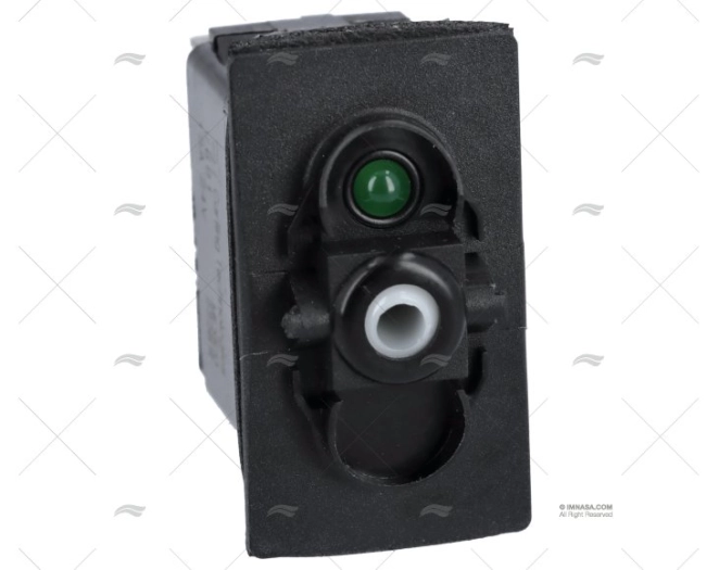 INTERRUPTOR LIGA/DESLIGA/LIGA 24V VERDE UNIPOLAR CC CARLINGSWITCH