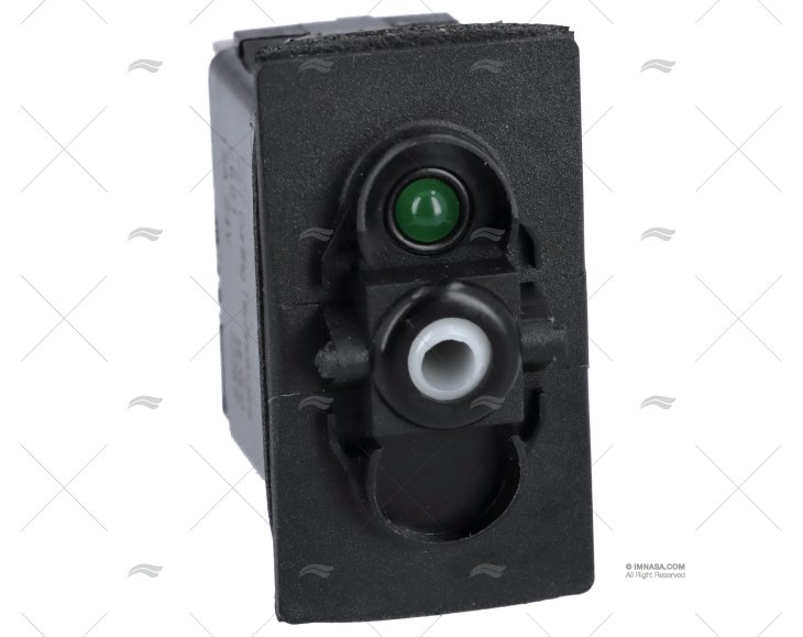 INTERRUPTOR LIGA/DESLIGA/LIGA 24V VERDE UNIPOLAR CC CARLINGSWITCH
