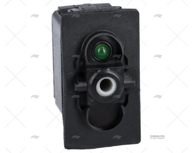 INTERRUPTOR ON/OFF/ON 12V VERDE UNIPOLAR CC CARLINGSWITCH