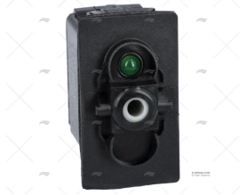 INTERRUPTOR ON/OFF/ON 12V VERDE UNIPOLAR CC CARLINGSWITCH