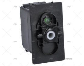 INTERRUTTORE ON/OFF/ON 12V VERDE BIPOLARE CC CARLINGSWITCH