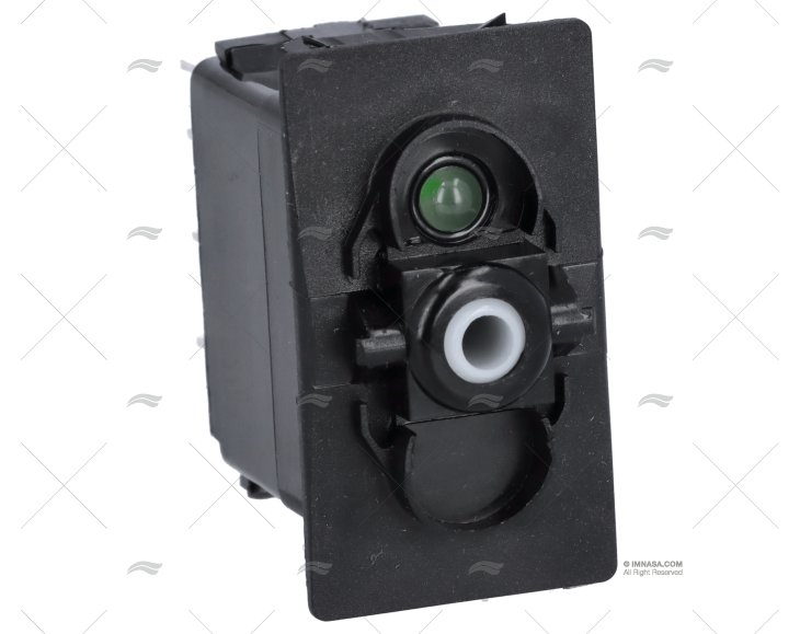 INTERRUPTOR ON/OFF/ON 12V VERDE BIPOLAR CC CARLINGSWITCH
