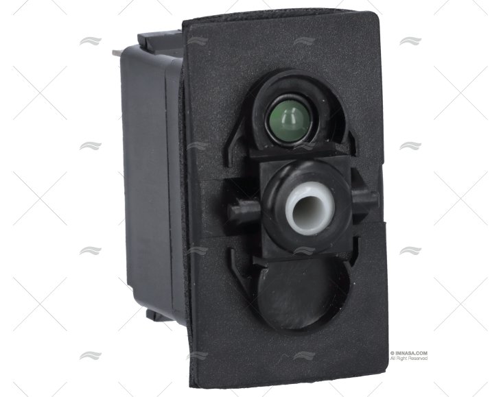 PULSADOR LIGA/DESLIGA 12V VERDE UNIPOLAR CC CARLINGSWITCH