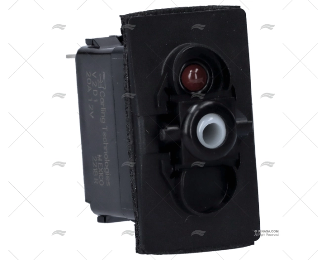 PULSANTE ON/OFF 12V ROSSO UNIPOLARE CC CARLINGSWITCH