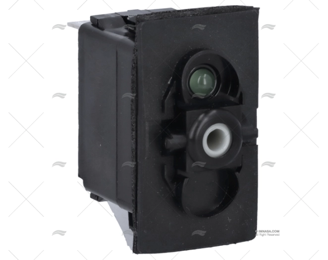 PULSANTE ON/OFF/ON 12V VERDE UNIPOLARE CC CARLINGSWITCH
