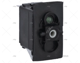 PULSANTE ON/OFF/ON 12V VERDE UNIPOLARE CC CARLINGSWITCH