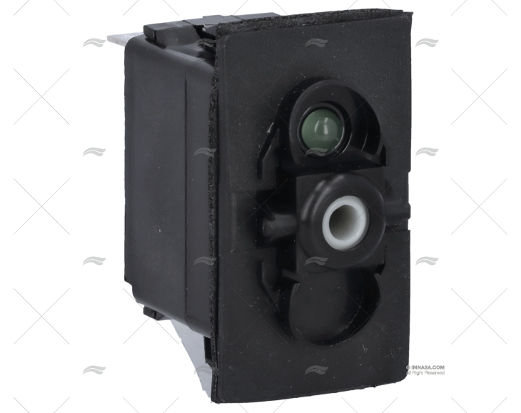 PULSANTE ON/OFF/ON 12V VERDE UNIPOLARE CC CARLINGSWITCH