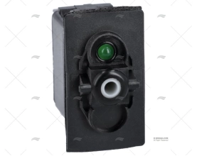 PULSANTE ON/OFF/ON 24V VERDE UNIPOL CC CARLINGSWITCH