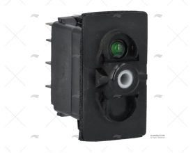 INTERRUPTOR ON/OFF/ON 24V VERDE BIPOLAR CC CARLINGSWITCH