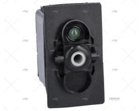 INTERRUPTOR LIGA/DESLIGA/LIGA 12V VERDE BIPOLAR CC CARLINGSWITCH