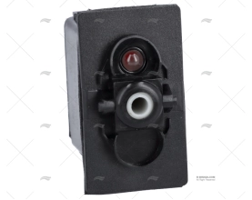 INTERRUPTOR ON/OFF/ON 12V VERMELHO BIPOLAR CC CARLINGSWITCH