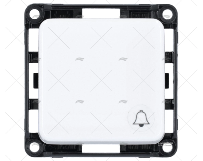 PUSH-BUTTON MOMENTARY CONTACT WHITE