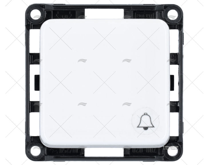 PUSH-BUTTON MOMENTARY CONTACT WHITE