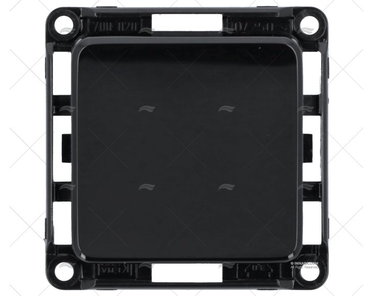 PUSH-BUTTON MOMENTARY CONTACT BLACK