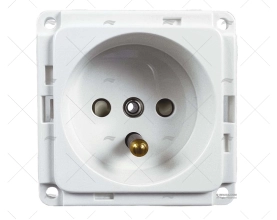 PRISE SANS COUVERCLE 3CONNECTIONS BLANC