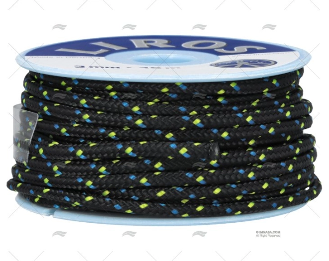 BOBINA MAGIC SPEED NERA    3mm 15m LIROS