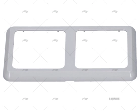CORNICE 2 ELEMENTI GRIGIO