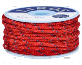 BOBINA MAGIC SPEED ROSSA     3mm 15m LIROS