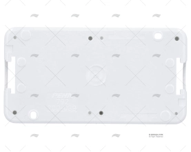 ZOCCOLO 37mm BIANCO 2 ELEMENTI