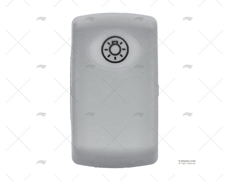 BILANCIA GRIGIO LUCI UNIPOL. ON-OFF LED ROSSO CARLINGSWITCH