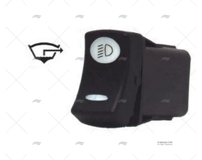 BASCULE GRIS W POMPE DE CALE ON-OFF LED CARLINGSWITCH