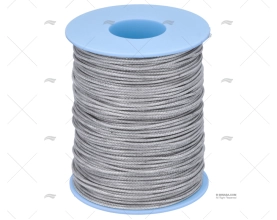 CORDAGE LIROS D-PRO  1MM GRIS/ROULEAU 10