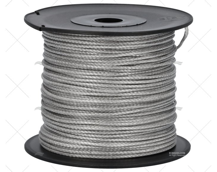 ROPE  LIROS D-PRO 1,5mm GREY /ROLL  100M