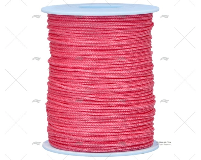 CORDAGE LIROS D-PRO  1mm ROUGE 100m