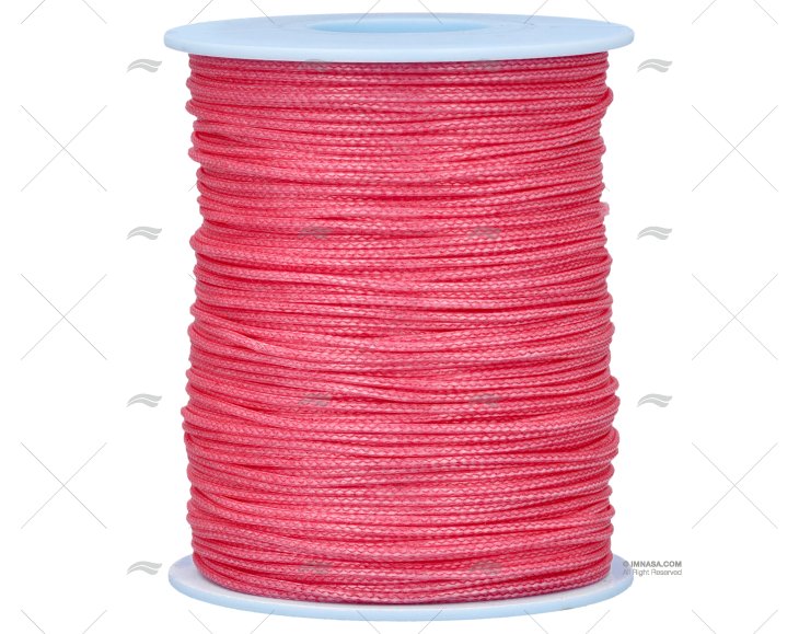 CORDAGE LIROS D-PRO  1mm ROUGE 100m