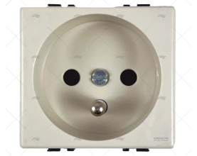 TOMADA DE SEGURANÇA 2P+T 10/16AMP 250V