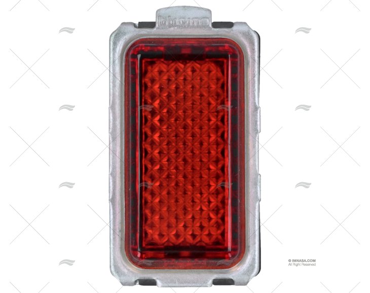 LIGHTED PUSH-BUTTON WITH RED LIGHT