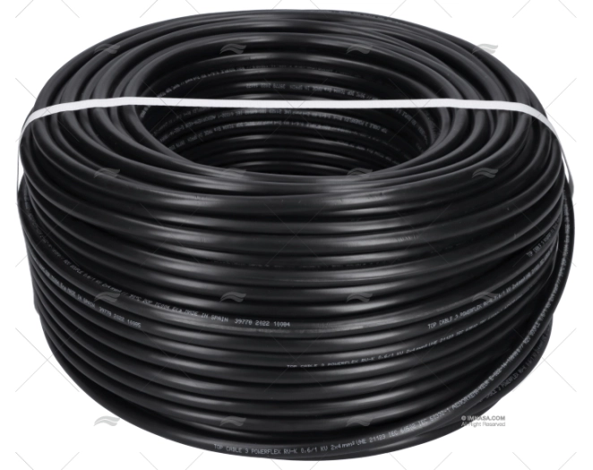 CAVO RV-K 0,6/1 KV 2x4   100m