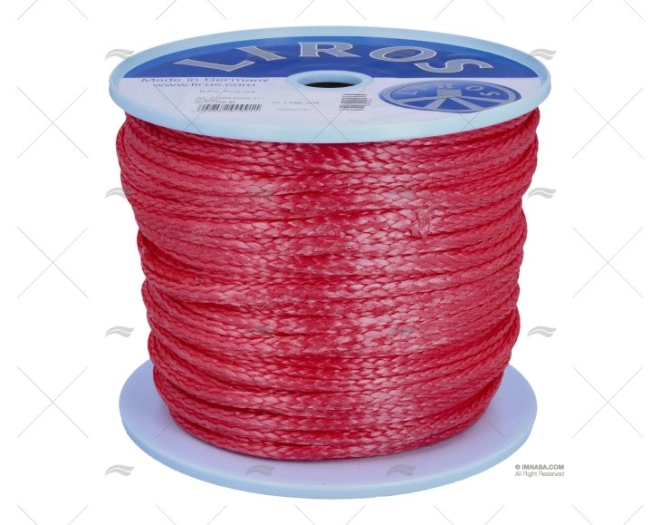 D-PRO LIROS ROPE 05mm RED 100m