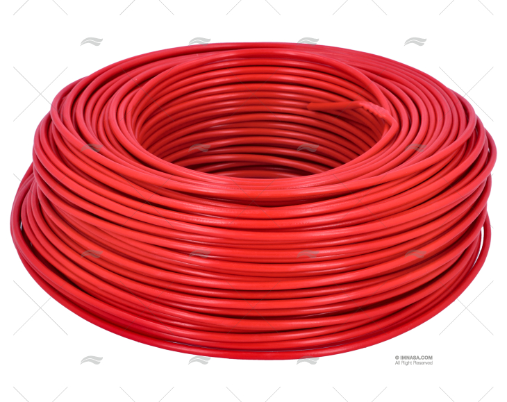 CABLE H05V/H07V 2,5 ROUGE / 100 MTS