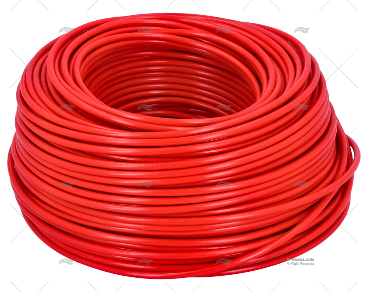 CABLE H05V/H07V 6   ROUGE / 100 MTS