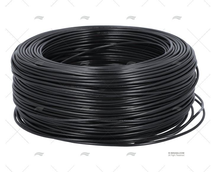 CAVO H05V/H07V  0.75 NERO       100m