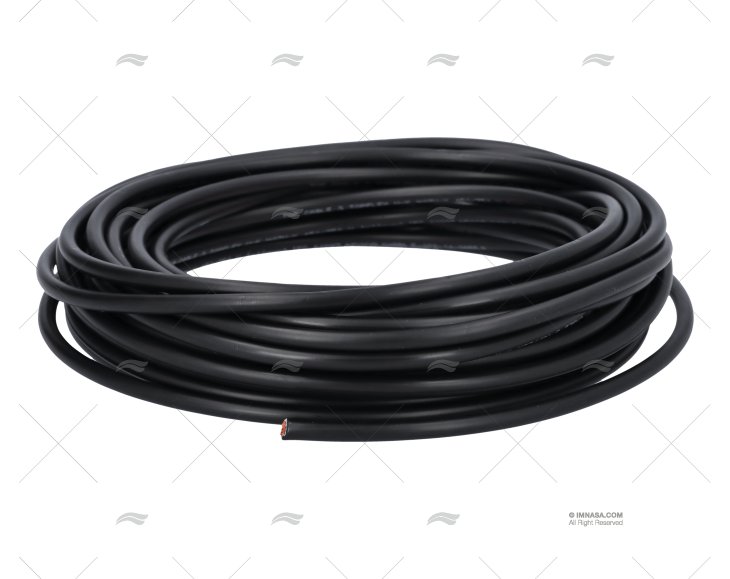 CABLE H05V/H07V 10  NOIR/ 12Mts 10mm2